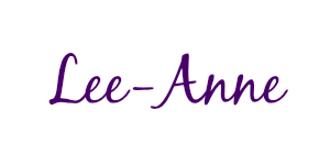 LeeAnne signature_purple