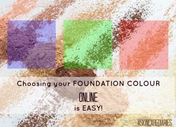 choosing foundation colour online is easy