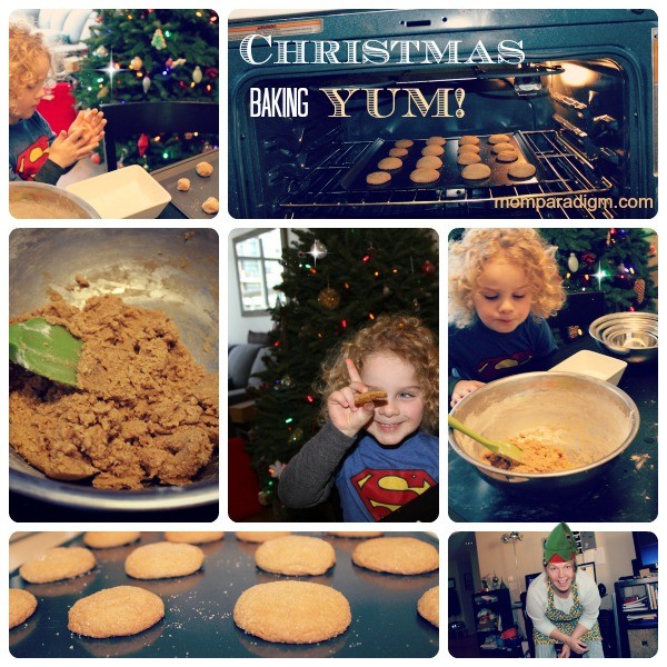 Christmas Baking collage