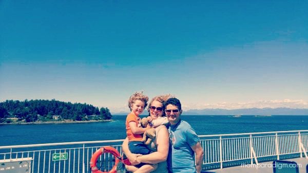 Family ferry trip