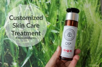 This is my customized skin care treament cream from Blend and Boost
