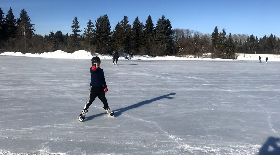 Ice Skating in Edmonton